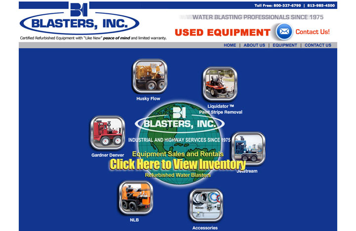 Blasters, Inc. Used Waterblasting Equipment